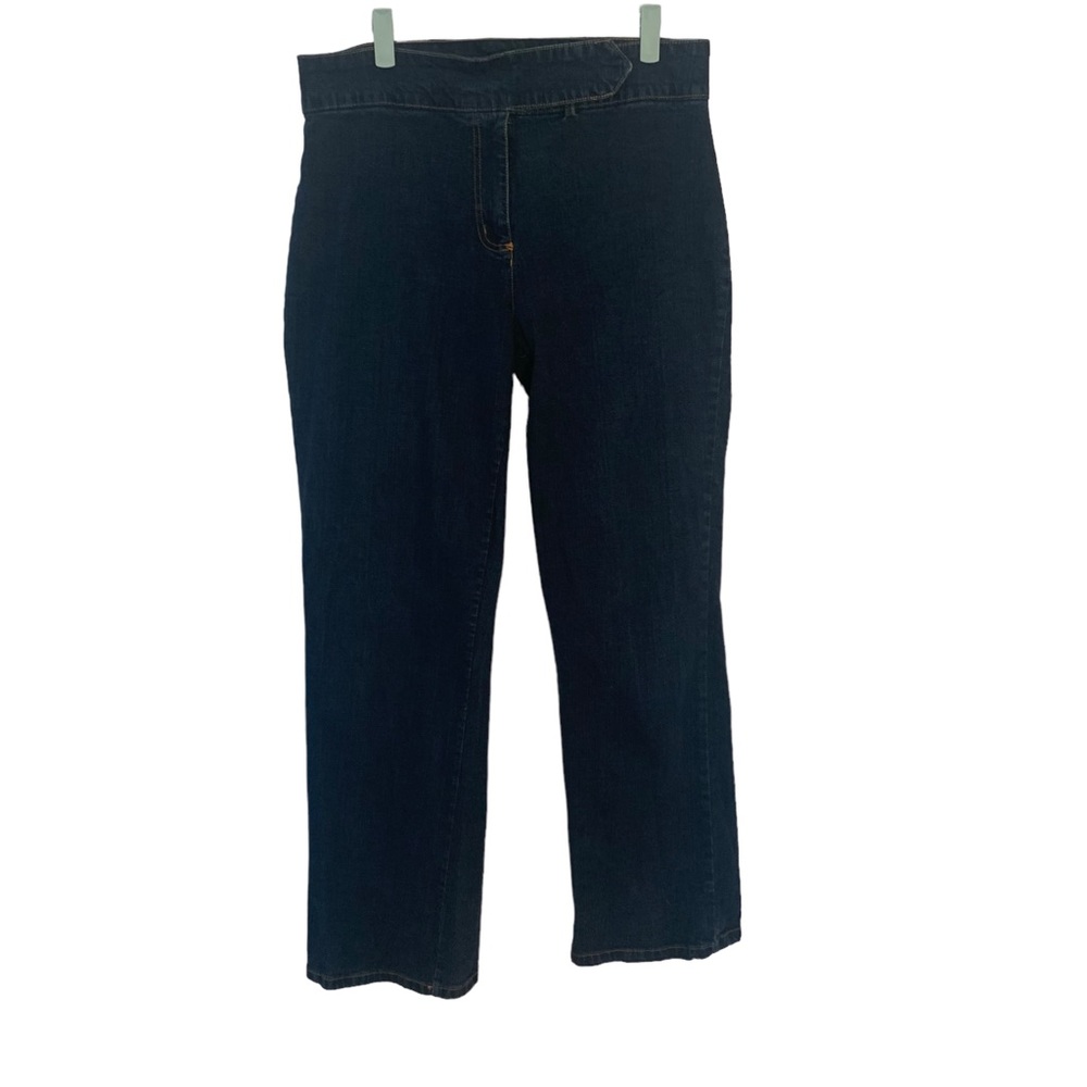 Bill Blass Vintage High Rise Womens Wide Leg Jeans Size 12